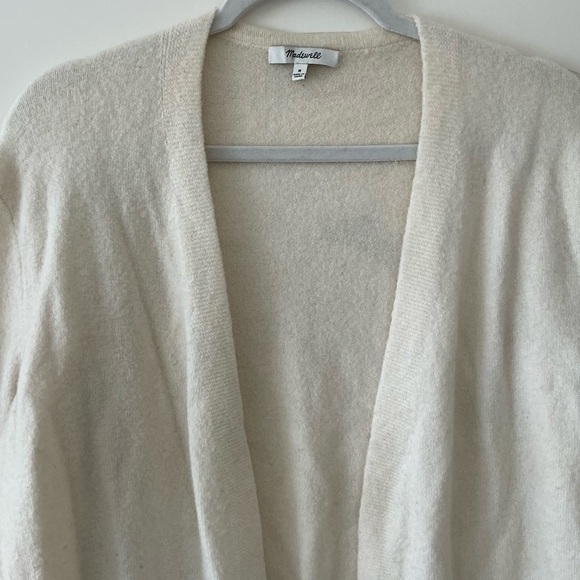 Madewell Cream and Tan Cardigan - Picture 2 of 4